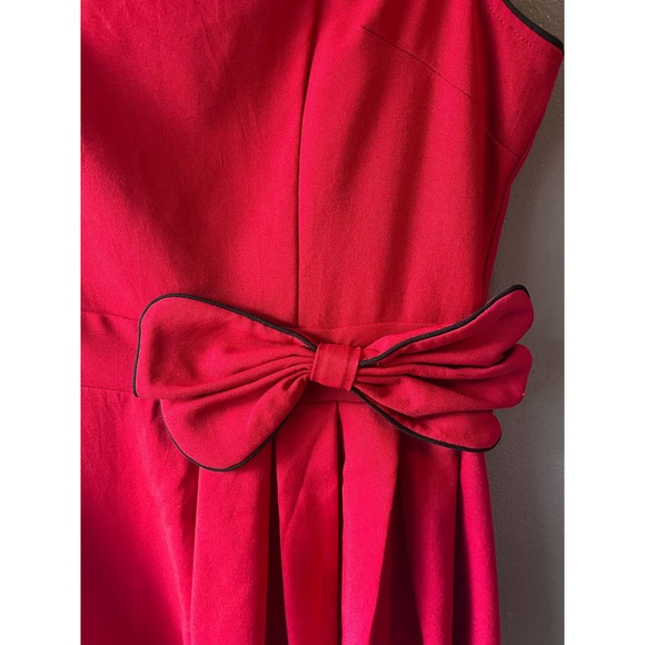 Lindy Bop Red Dress L - Picture 2 of 4